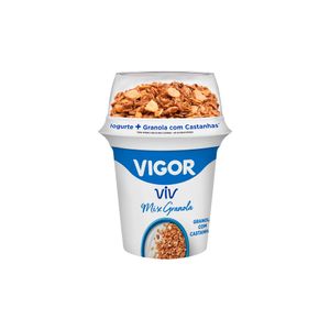 Iogurte com Granola com Castanhas Viv Vigor 140g