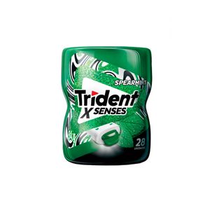 Goma de Mascar Spearmint X Senses Trident 54g