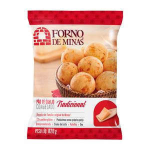 Pão de Queijo Tradicional Congelado Forno de Minas 820g