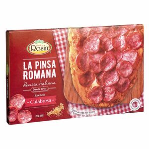 Pizza de Calabresa Congelada La Pinsa Romana Rosin 500g