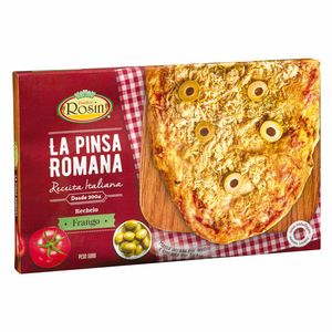 Pizza de Frango Congelada La Pinsa Romana Rosin 500g