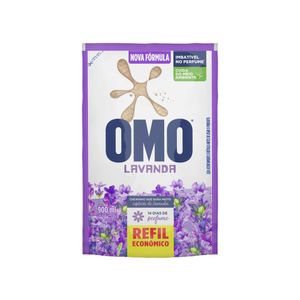 Lava-roupas Líquido Omo Lavanda Refil 900ml