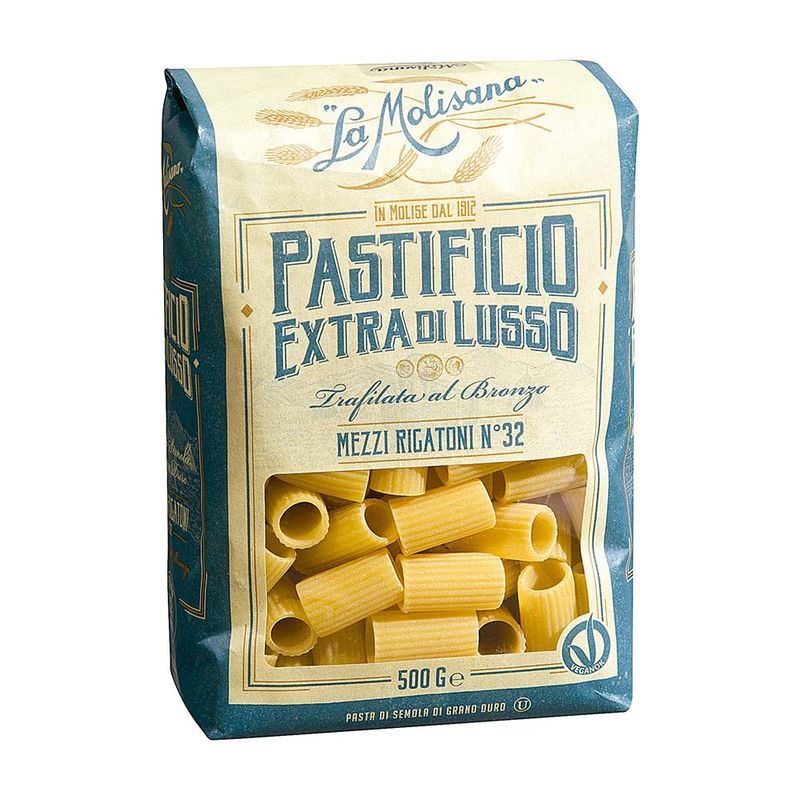 Massa-Mezzi-Rigatoni-Pastificio-Extra-di-Lusso-nº32-La-Molisana-500g-Zaffari-01