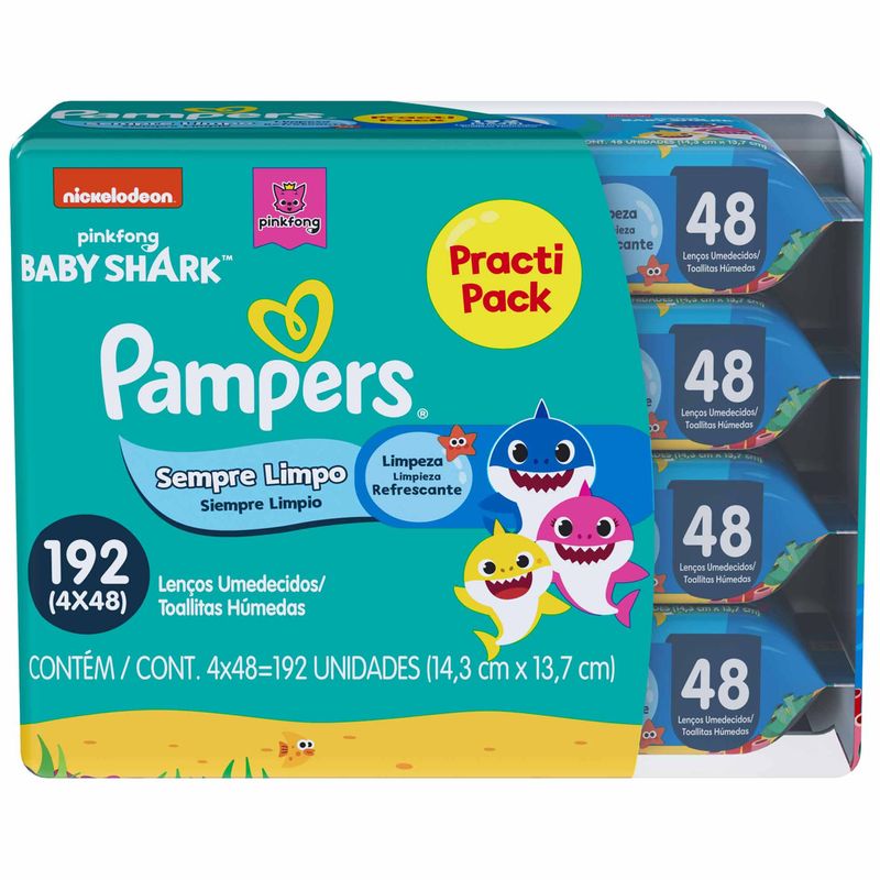 Conjunto-Lencos-Umedecidos-Pampers-Sempre-Limpo-Baby-Shark-192-unidades-Zaffari-00