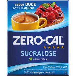 Adoçante em Pó Sucralose Zero-Cal 40g