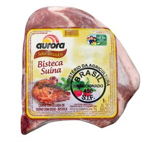 Bisteca Suína Congelada Aurora