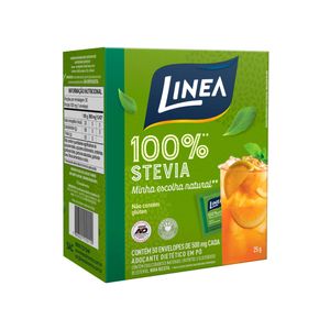Adoçante em Pó Stevia Linea 50 unidades 25g