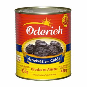 Ameixas em Calda Oderich 450g