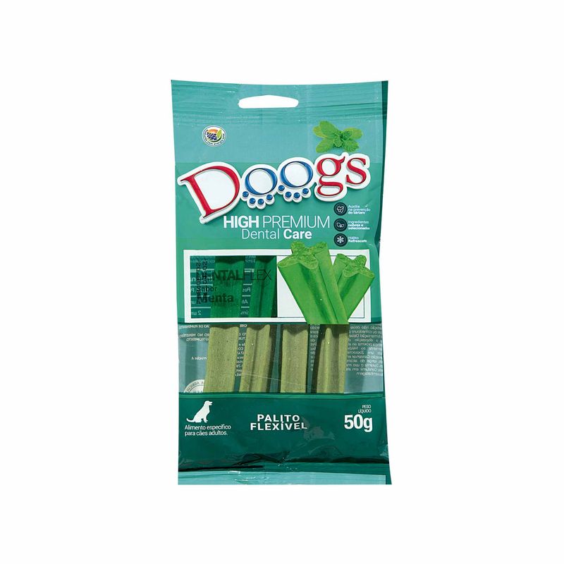 Petisco-para-Caes-Doogs-Adultos-Dentalflex-Menta-50g-Zaffari-00