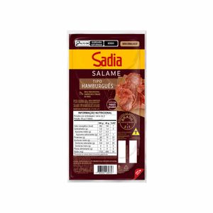 Salame tipo Hamburguês Fatiado Sadia 100g