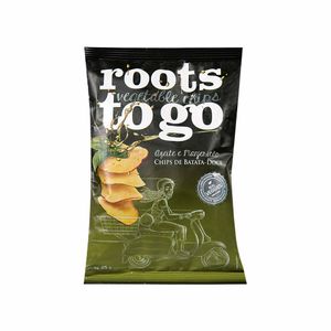 Chips de Batata-doce Azeite e Manjericão Roots To Go 45g