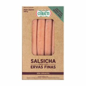 Salsicha Viena com Ervas Finas Ceratti 200g