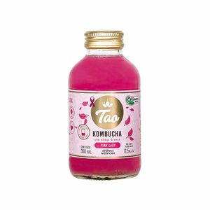 Kombucha Orgânica Pitaya e Maçã Pink Lady Tao 350ml