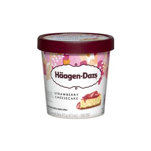 Sorvete Strawberry Cheesecake Häagen-Dazs 473ml