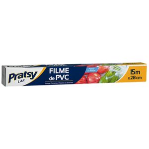 Rolo de Filme PVC Pratsy 28cmx15m