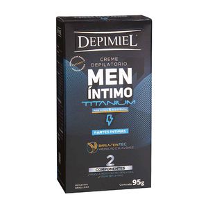 Creme Depilatório Íntimo Depimiel Men Titanium 95g