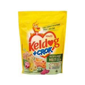 Biscoito para Cães Multi +Crok Keldog Kelco Integral 400g