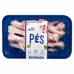 Pé de Frango Resfriado Ave Serra 600g