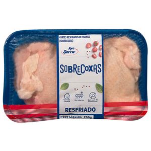 Sobrecoxa de Frango Resfriada Ave Serra 700g