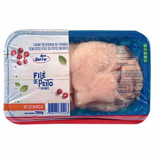 Filé de Peito de Frango em Bife Resfriado Ave Serra 700g