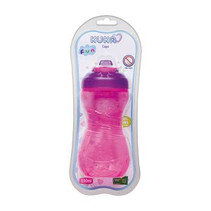 Copo Antivazamento Fun 6142 Rosa Kuka 330ml