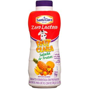 Bebida Láctea de Salada de Frutas Zero Lactose Santa Clara 1kg