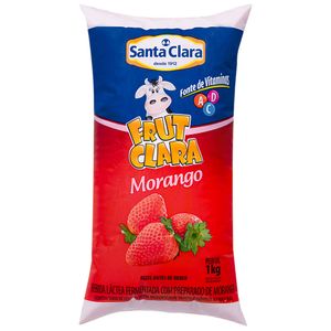 Bebida Láctea de Morango Santa Clara Saco 1kg