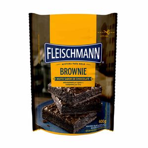 Mistura para Bolo Brownie Chocolate Fleischmann 400g