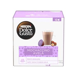 Cápsulas de Café Mochaccino Avelã Nescafé Dolce Gusto 10 unidades