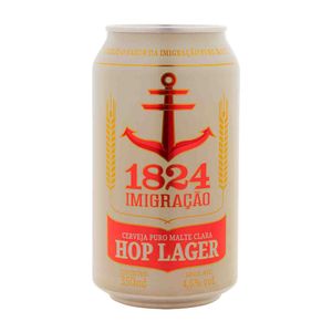 Cerveja Imigração Hop Lager Puro Malte Lata 350ml