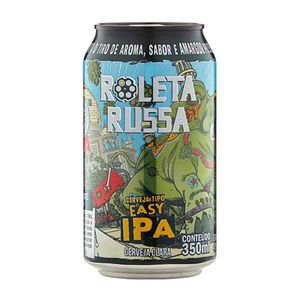 Cerveja Roleta Russa Easy IPA Lata 350ml