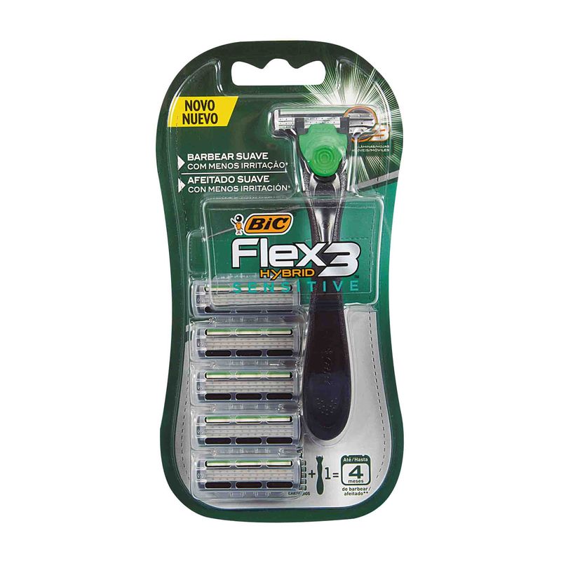 Aparelho-de-Barbear-Bic-Flex3-Hybrid-Sensitive---5-cargas-Zaffari-00