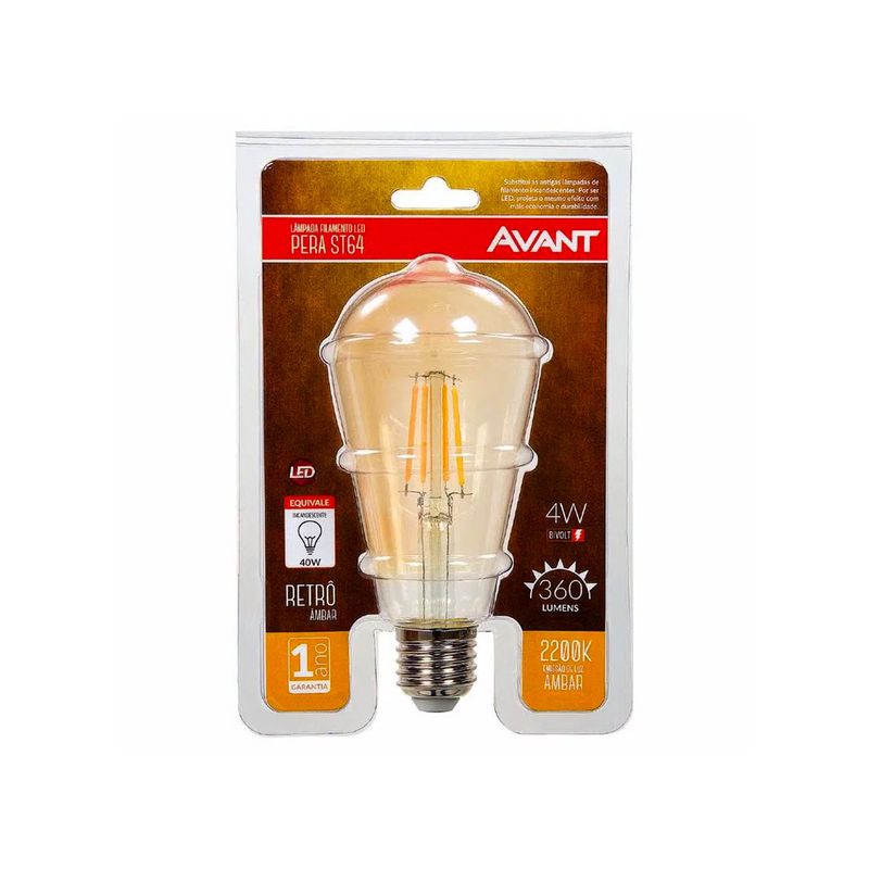 Lampada-LED-4W-Ambar-Retro-ST64-Avant-Zaffari-00