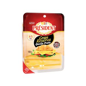 Queijo Prato Fatiado Gran Reserva Président 150g