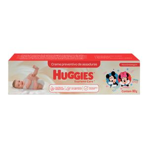 Creme Preventivo para Assaduras Huggies Supreme Care 80g