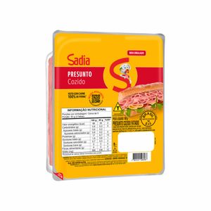 Presunto Cozido Fatiado Sadia 180g