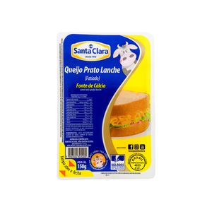 Queijo Prato Fatiado Santa Clara 150g