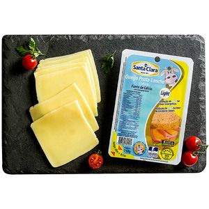 Queijo Prato Light Fatiado Santa Clara 150g