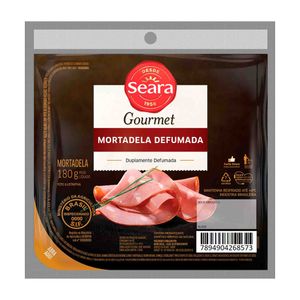 Mortadela Defumada Fatiada Seara Gourmet 180g