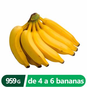 Cacho de Banana Prata de 4 a 6 un - 959g