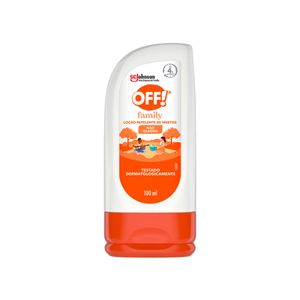 Repelente Loção OFF! Family Não Oleoso 100ml