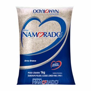 Arroz Branco Namorado 1kg
