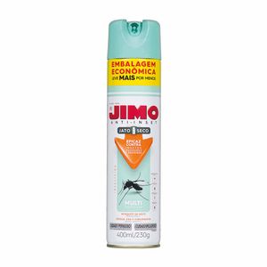 Multi-inseticida Aerossol Jimo Jato Seco 400ml Embalagem Promocional