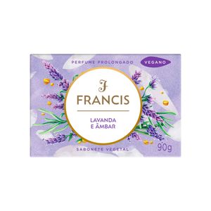 Sabonete em Barra Francis Lavanda e Âmbar 90g