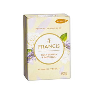 Sabonete em Barra Francis Rosa Branca e Patchouli 90g