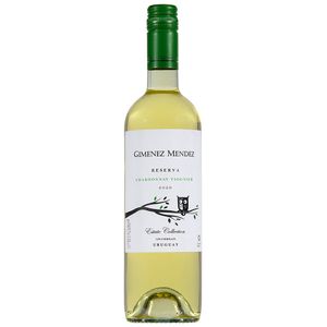 Gimenez Mendez Chardonnay Viognier Reserva Uruguaio Vinho Branco 750ml