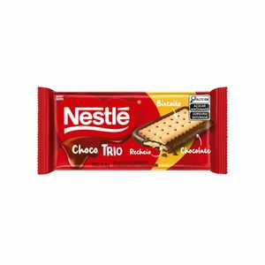 Chocolate Nestlé Choco Trio com Recheio de Amendoim 90g