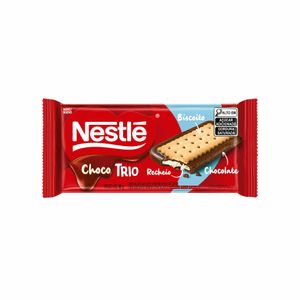 Chocolate Nestlé Choco Trio com Recheio ao Leite 90g