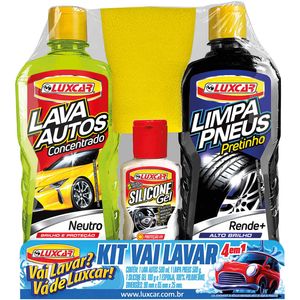 Kit Vai Lavar Luxcar 4 unidades