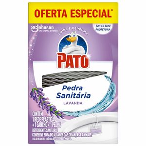 Pedra Sanitária Pato Lavanda 25g